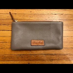 Charcoal Dooney & Bourke coin purse